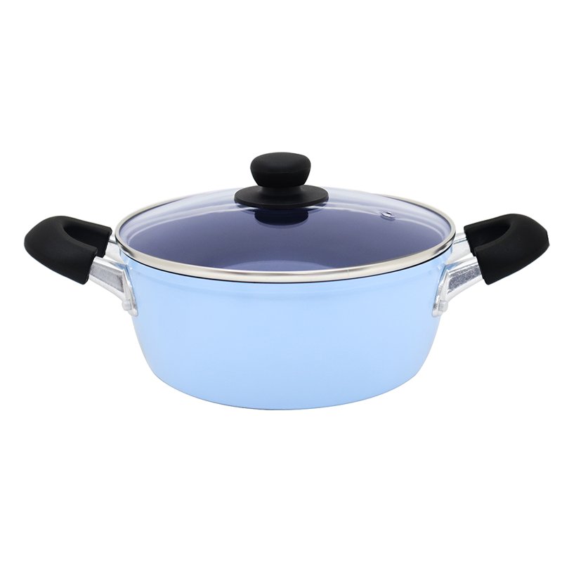 2024 Hot Sale Coating Saucepan Saucepot Frypan Cookware Set Cookware Sets With Handle