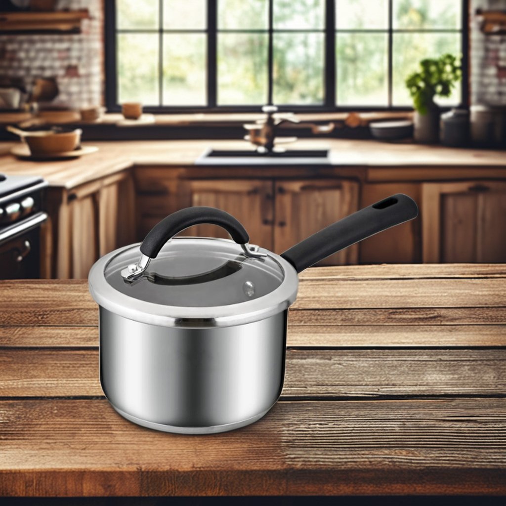 Classic Design Stainless Steel Induction Bottom Cookware Set Good Price Home Kitchenware for Electric & Gas Pots Pans Compatible