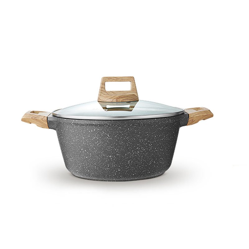 Manufacturer top sell high quality gas induction aluminum Soup Pot Stew Pot