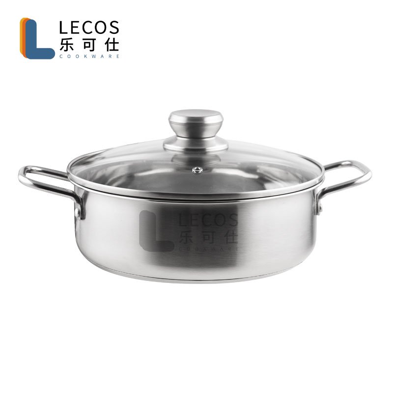 Multifunction Kitchen 6PCS Cookware Set Stainless Steel Casseroles Hot Pot Cooking Stock Pots
