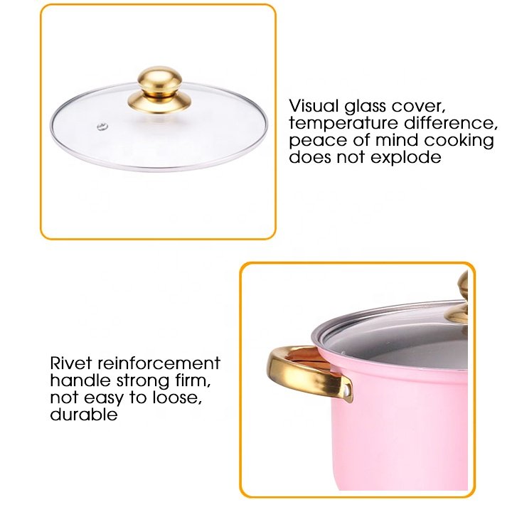 Stainless Steel Casserole Induction Pot Set Cookware Sets kitchen ware panci Cooking pots set