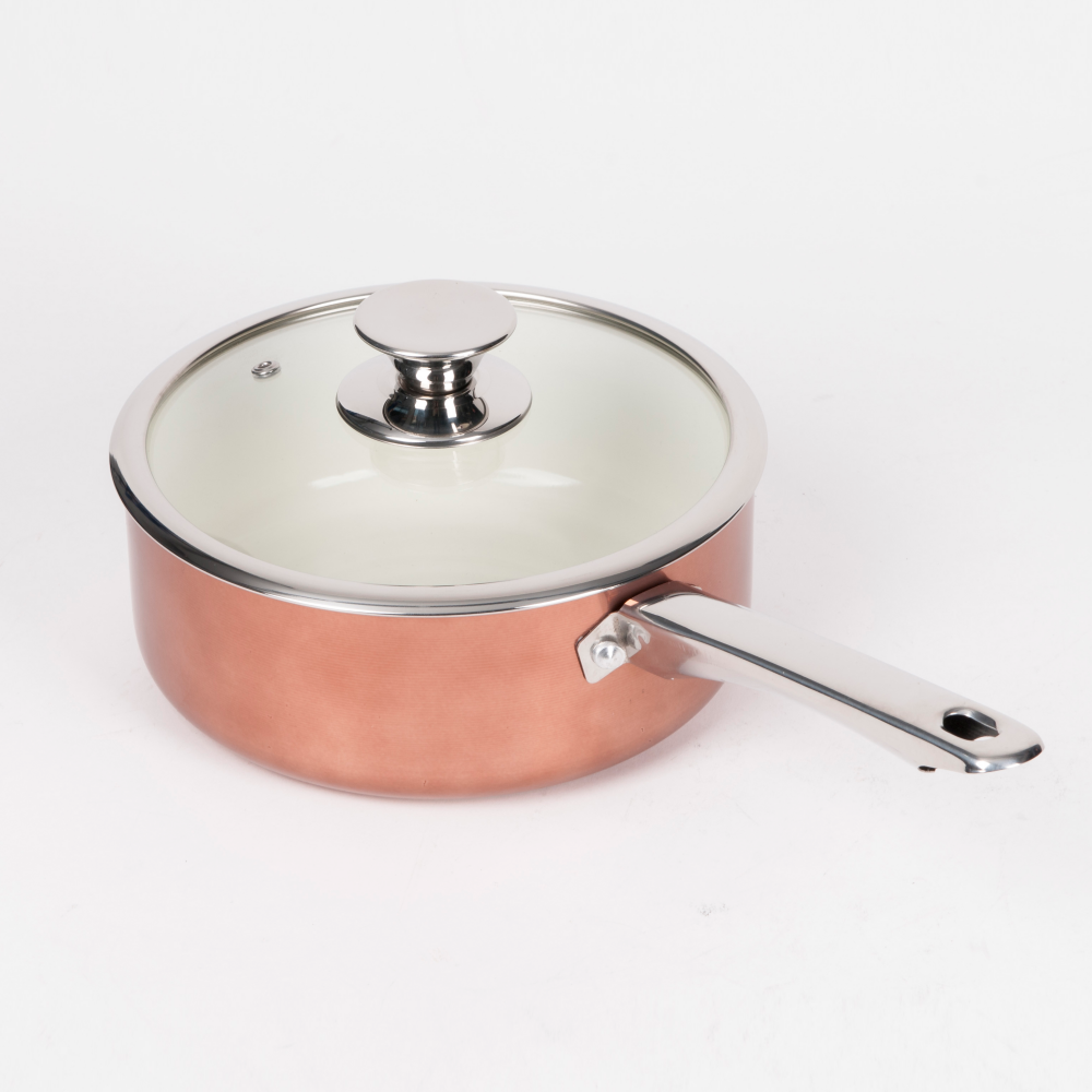 Hot Wholesale Nonstick Kitchenware Coating Cookware Sets With Lid