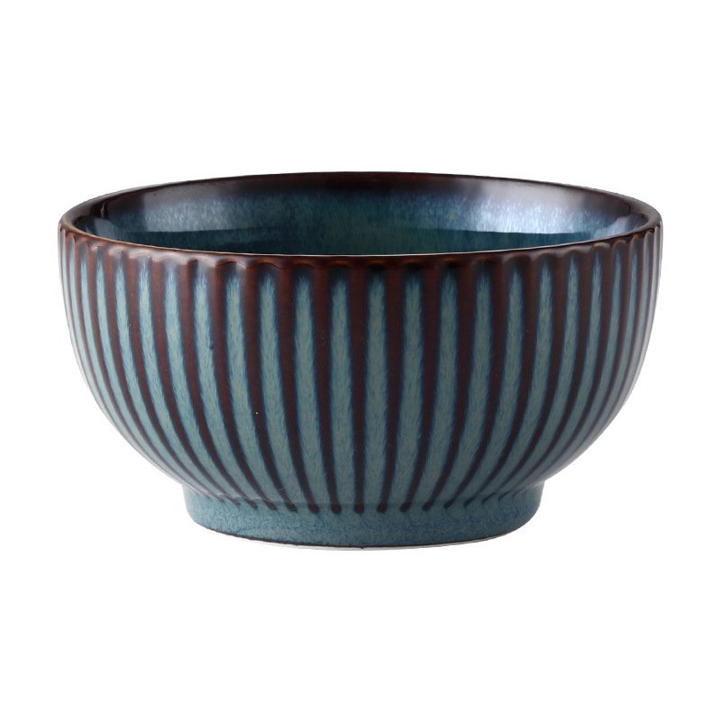 Japanese Tableware Wholesale Blue Porcelain Dinnerware Bowl Spoon Saucer Plate Dishes Ceramic Cookware Sets For Home And Kitchen