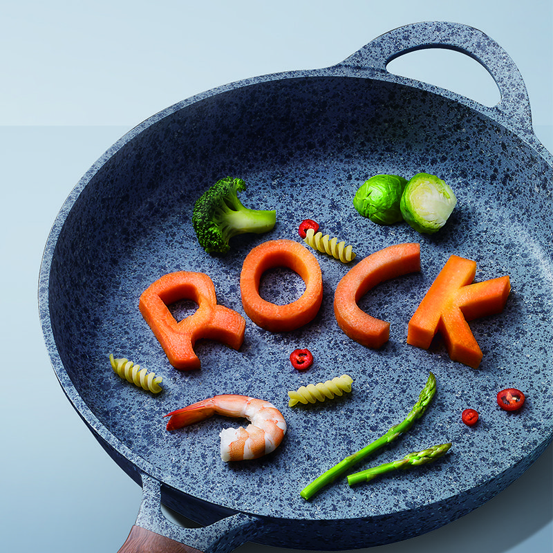 8pcs Granite Pots and Pans Set Non Stick Kitchen Cookware Sets Induction Cookware Nonstick Cooking Set with Wooden Handle