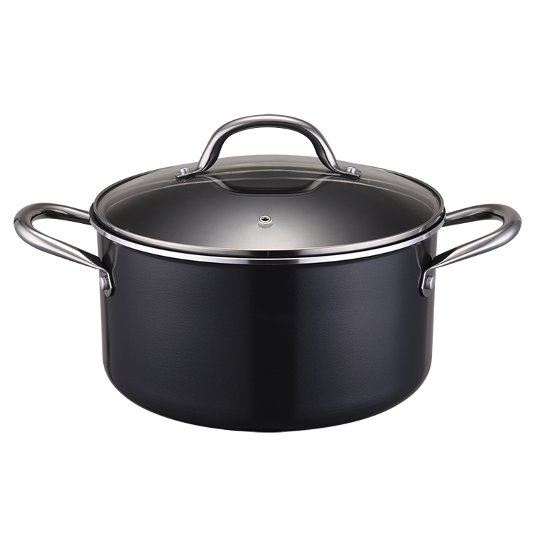 Reasonable price high temperature paint kitchen wear cookware set cooking set Kitchen Non Stick Cookware Sets
