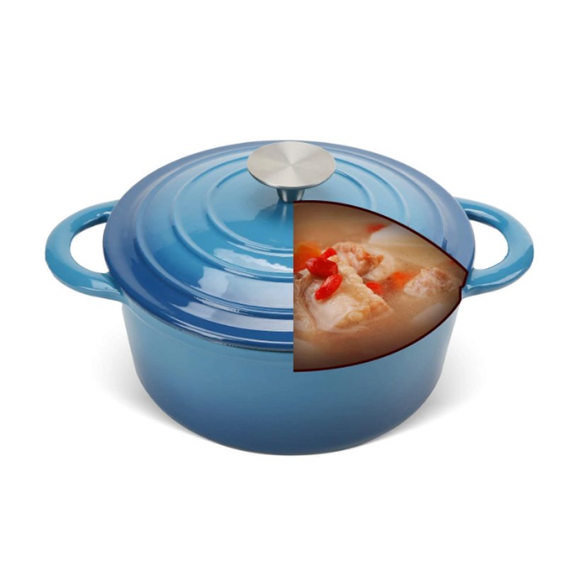 Favorable price new design customized pretty enameled cast iron cookware set