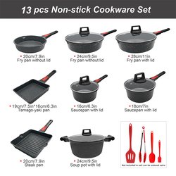 13pcs-Black