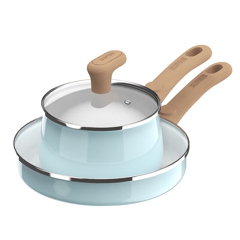 Color High Temperature Rust-proof Color-resistant Pot Set New Product Hot Selling Fashion Custom Made Cookware Sets Modern 1pcs