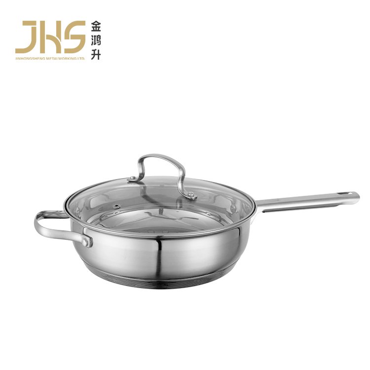 Factory OEM cookware set cooking pans kitchenware kitchen pot stainless steel