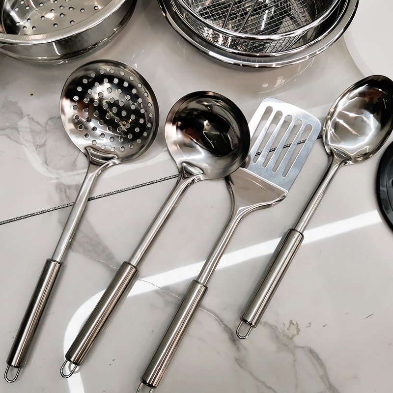 30PCSpcs Stainless Steel Cookware Set Pot And Pan Cooking Pots Cookware Set With Kitchen Tool