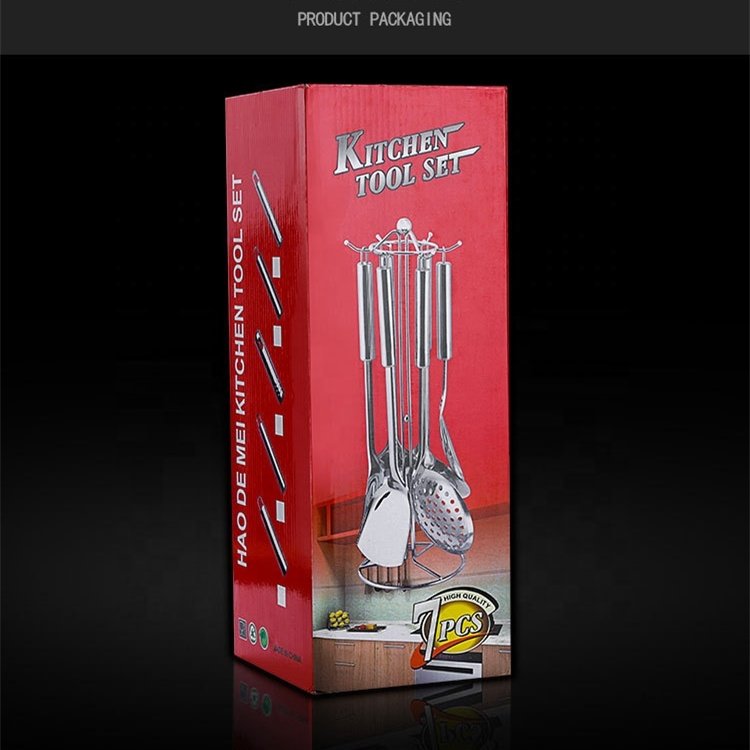 Stainless steel kitchenware ,cookware sets cooking spoon, shovel, soup kitchen utensils,gifts and tools