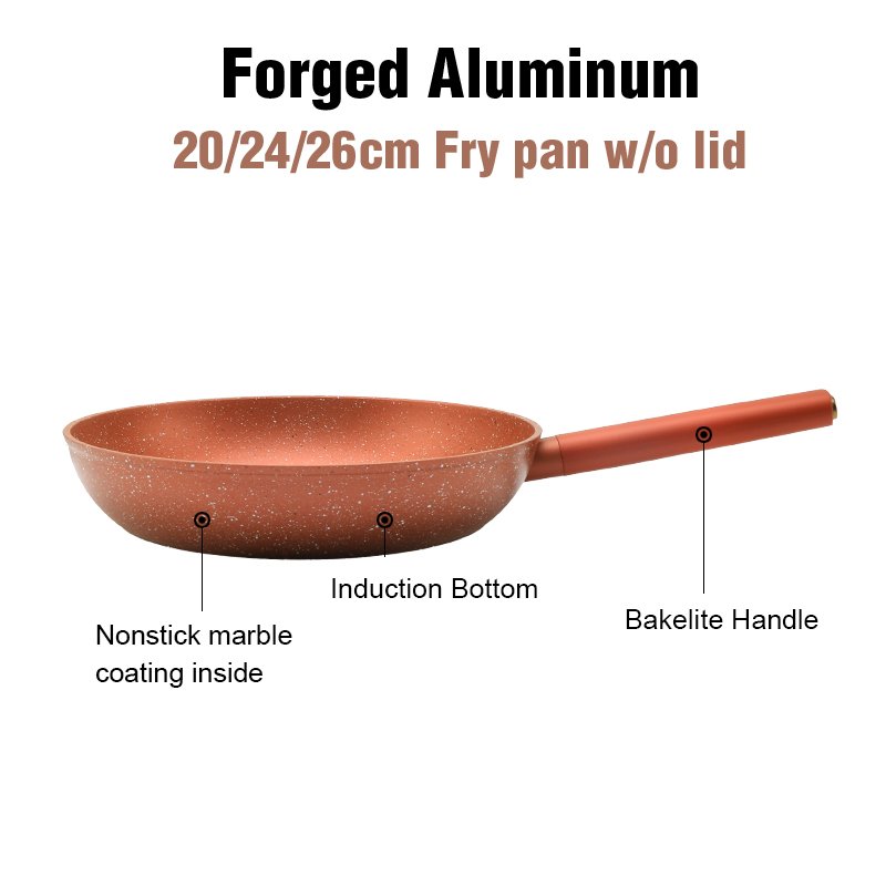 Non Stick Cookware Set Big Size 2023 Granite Aluminum Metal Nonstick Cookware Set