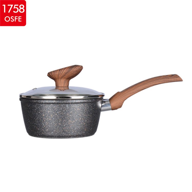 2024 Hot Sell 12Pcs Forged Aluminium Stone Non Stick Coating Granite Cooker Kitchen Cookware Set
