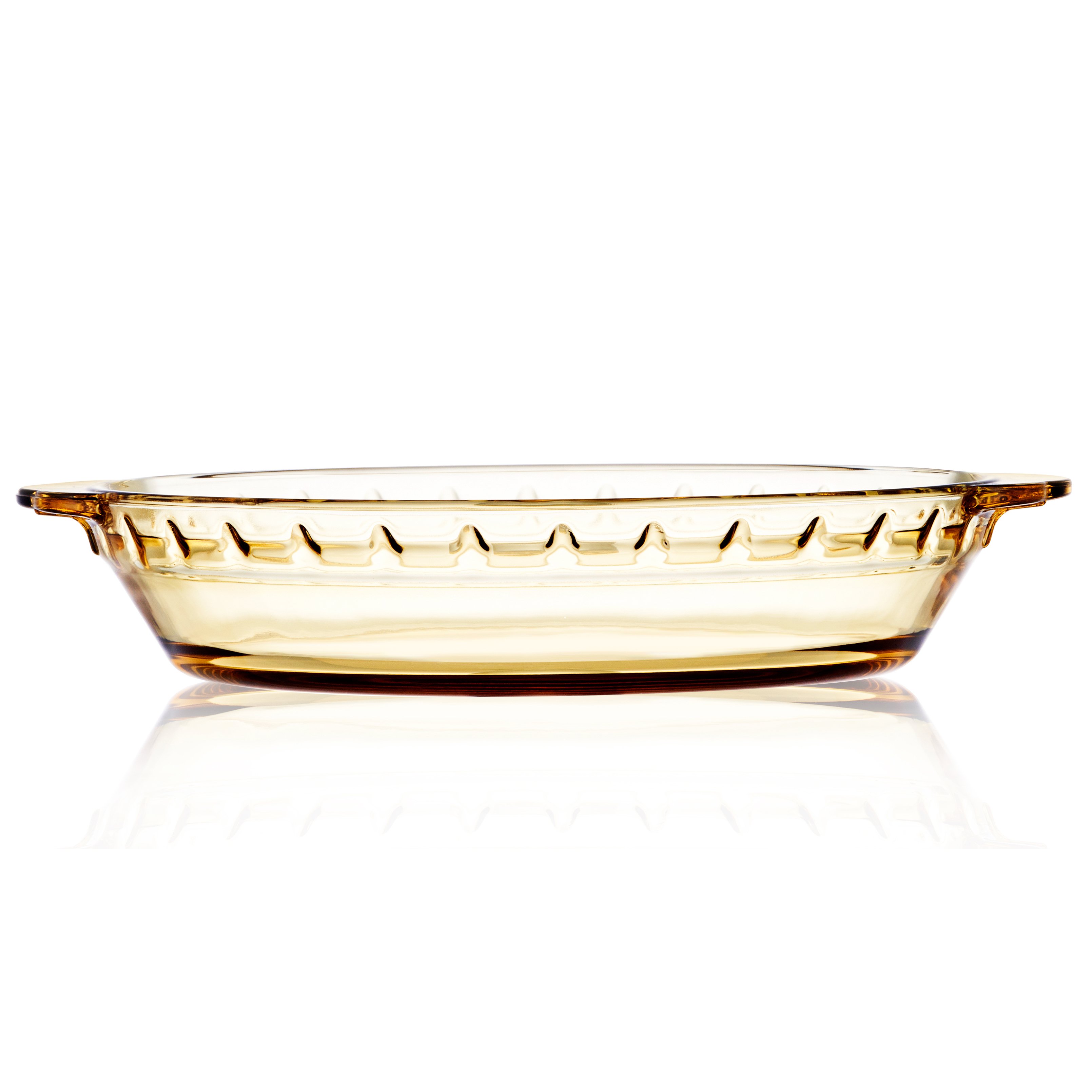 LINUO New Design Baking Dishes & Pans Amber Color Pie Pan Cookware Sets Pan Sets