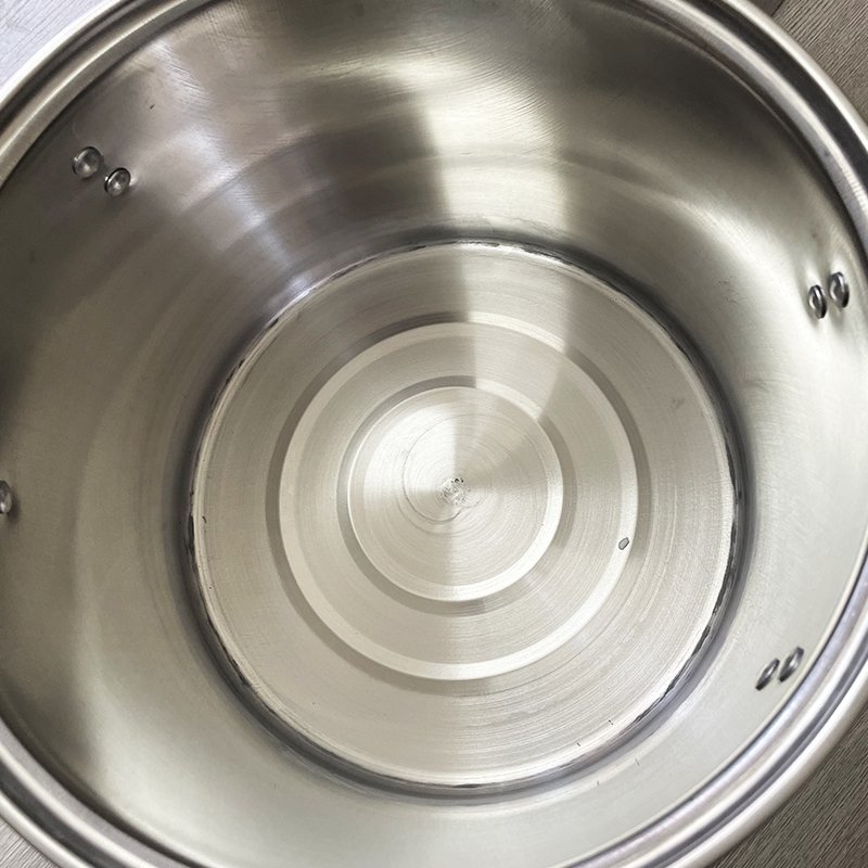 8 Pcs Stainless Steel Cookware Stock Pot Kitchenware Set Big Stock Pot Kitchen Cooking Ware