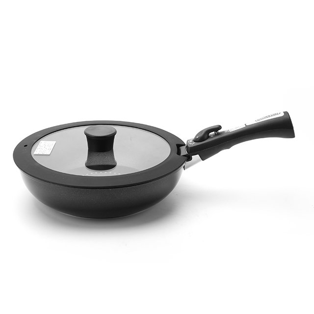 High Quality Forged Aluminum Nonstick Removable Handle Cookware set 7pc Cookware Set