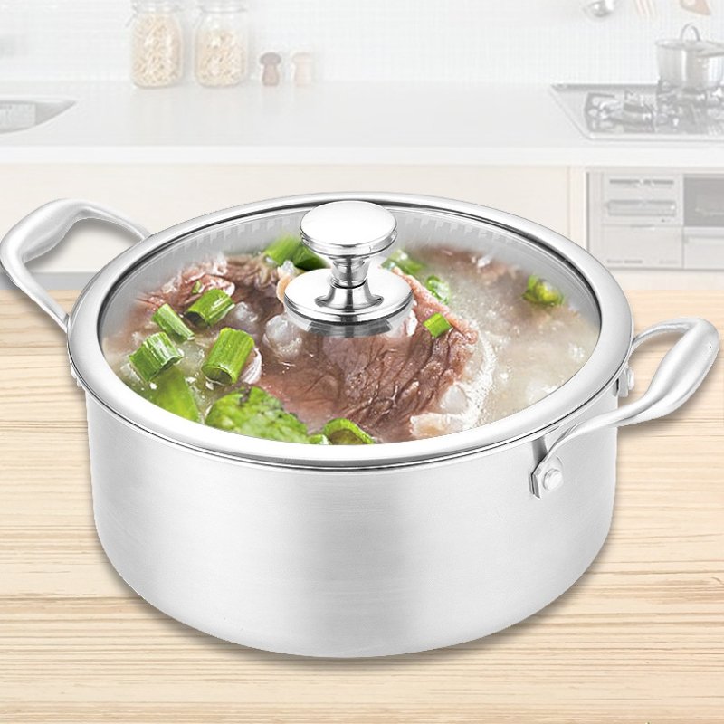 Drop Shipping Wok Stainless Steel 316 Non-Stick Soup Pot