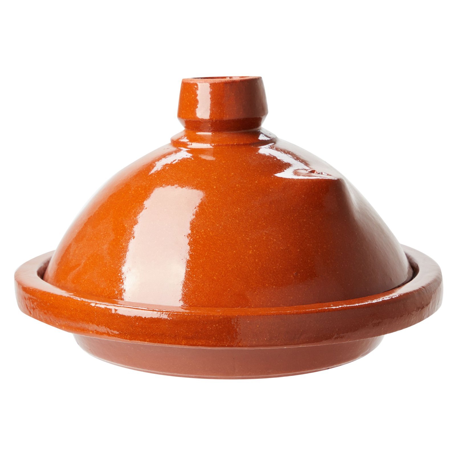 Handmade Moroccan Tagine Clay Cooking Pot with Lid for Meat Stew Casserole (12 in)