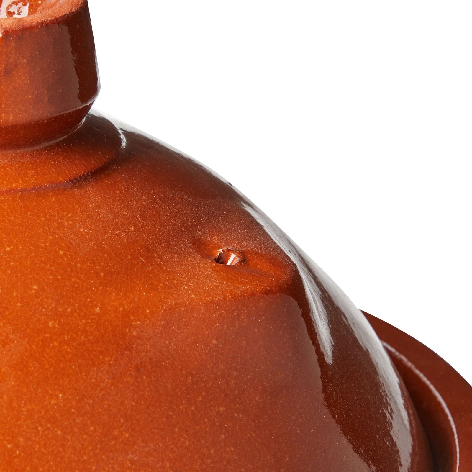 Handmade Moroccan Tagine Clay Cooking Pot with Lid for Meat Stew Casserole (12 in)