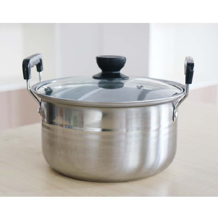 metal cookware set Stainless Steel cooking pot Cookware Set Americanstyle Stock Pots 10pcs for Home Use Universal cookware set