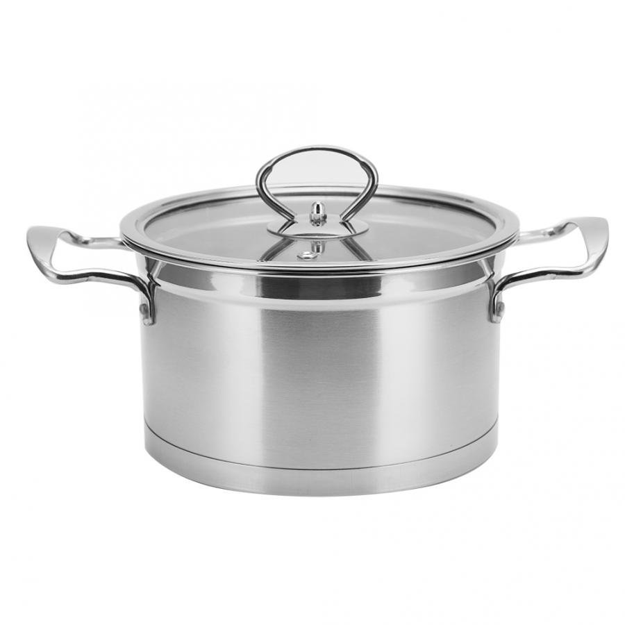 8pcs Stainless Steel Induction Pressed Kitchen Wear Housewares Kitchenware Red Steamer All Clad Olive Pink Cookware Set