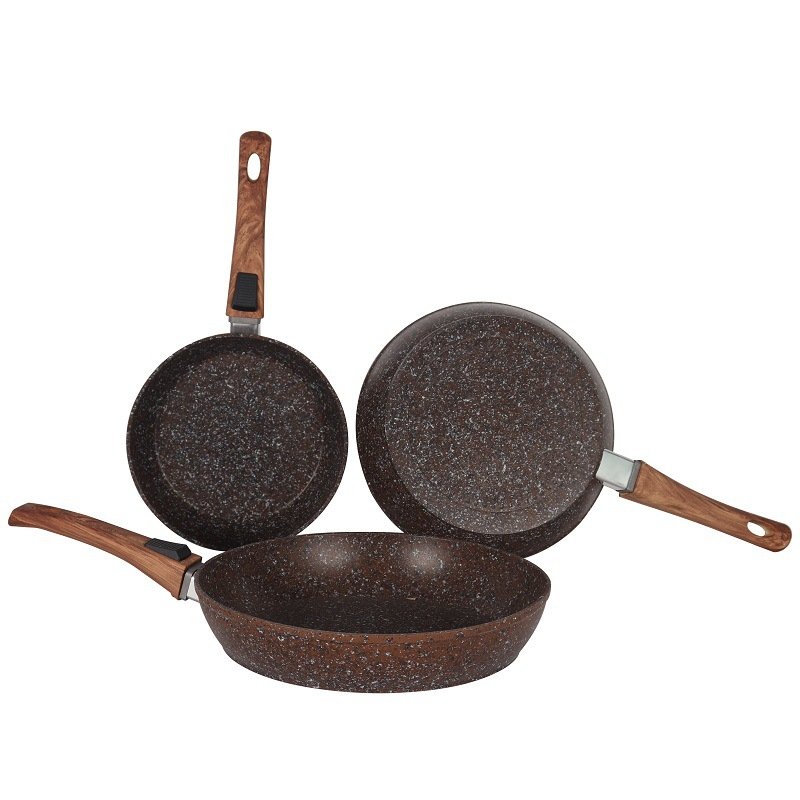 Pots and Pans Cookware Set Cooking Pot Feature Eco-friendly Stocked Non-stick Aluminum Kitchen Customized Logo Sustainable