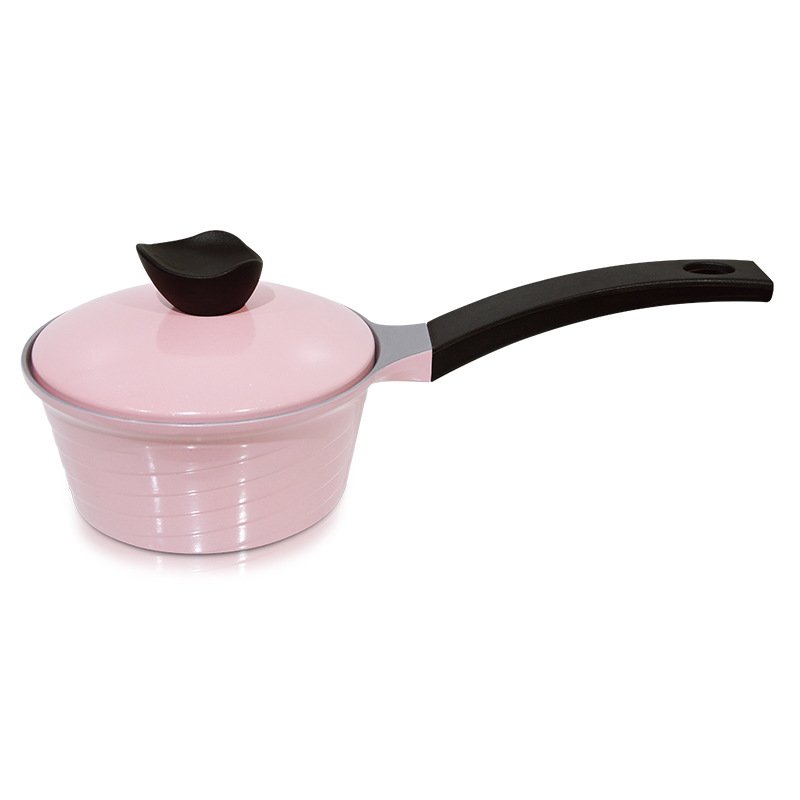 New arrived Hot selling Non-stick aluminum Ceramic die cast casserole frying pan milk pot colorful cookware sets