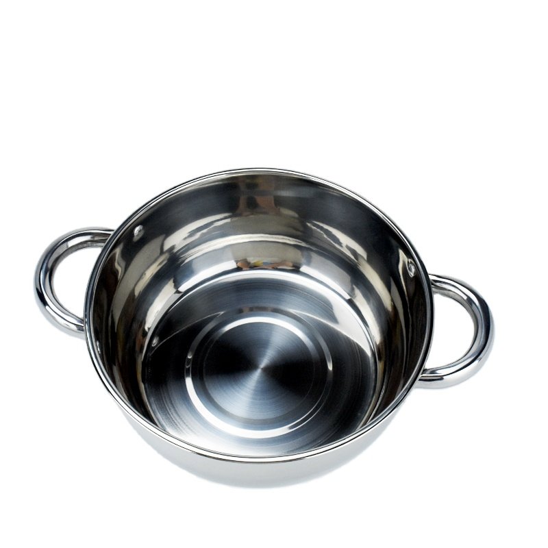 Wholesale Cheap Non Stick Stainless Steel Soup Pot Cookware Sets Stainless Steel Casserole For Kitchen Cooking