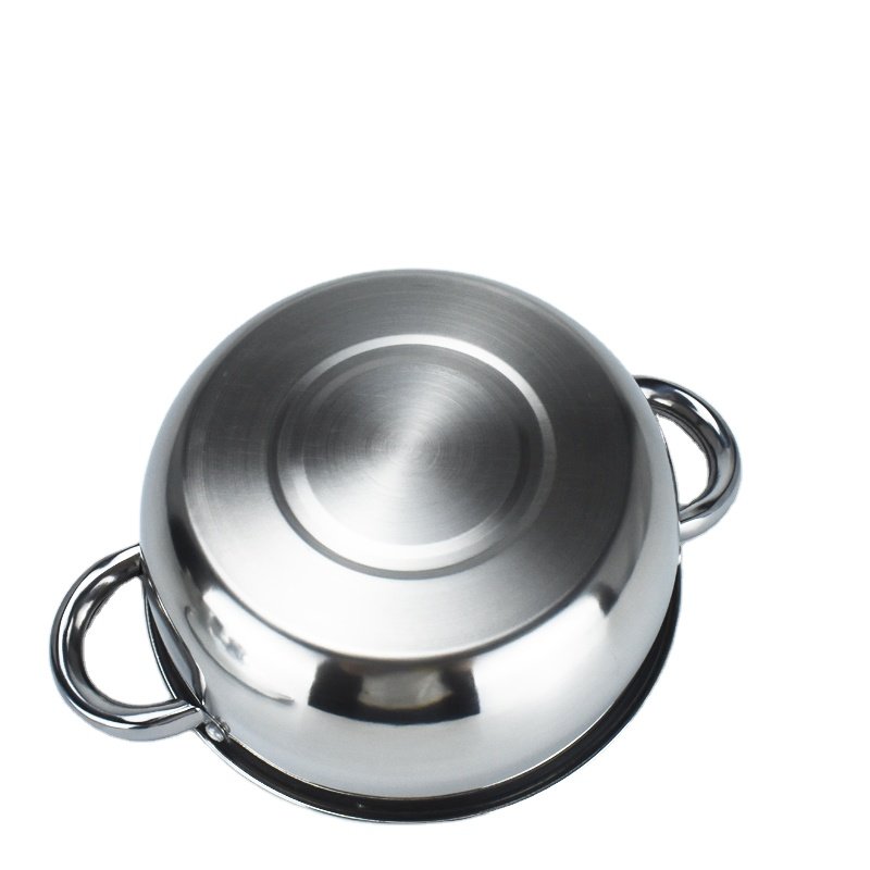 Wholesale Cheap Non Stick Stainless Steel Soup Pot Cookware Sets Stainless Steel Casserole For Kitchen Cooking