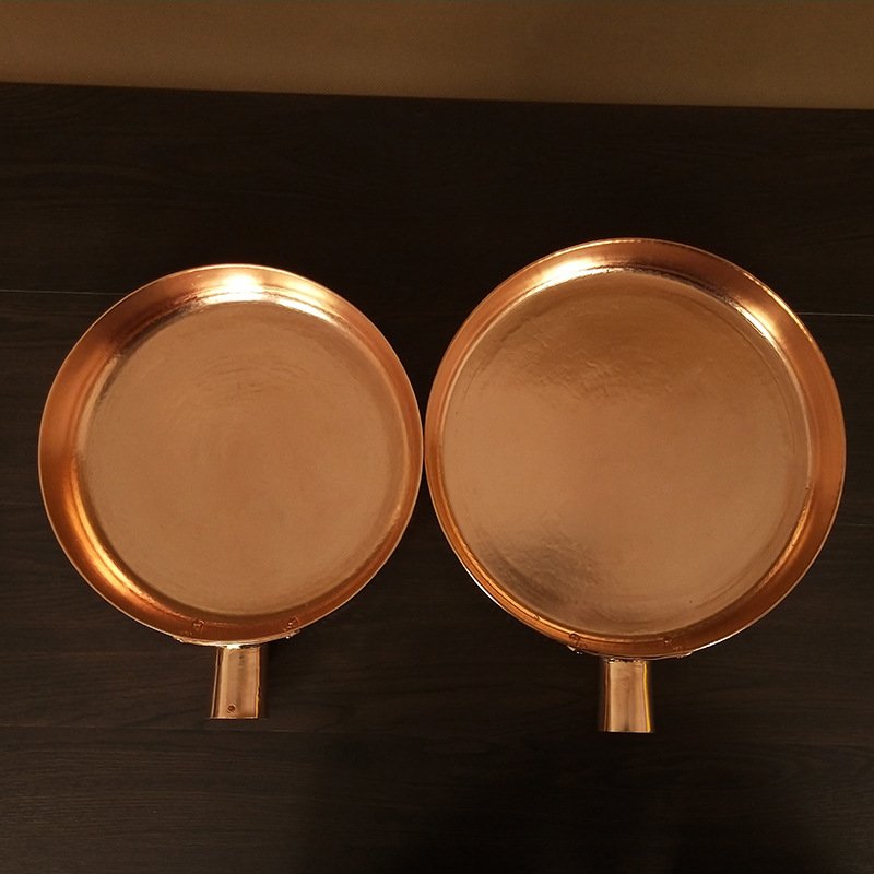 Energinox Wholesale Pot Copper Cookware Sets Handcrafted Non Stick Stock Pure Copper Pans