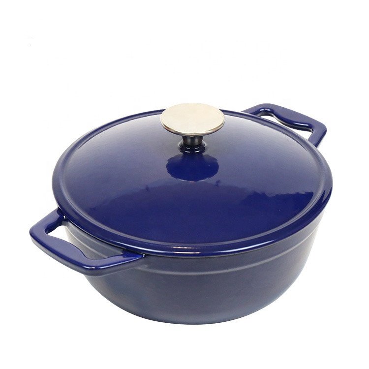 Factory price customized non stick cookware set cooker ceramic Dutch Oven cocotte casserole Enamel Cast Iron cooking Pot