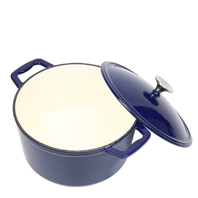 Factory price customized non stick cookware set cooker ceramic Dutch Oven cocotte casserole Enamel Cast Iron cooking Pot