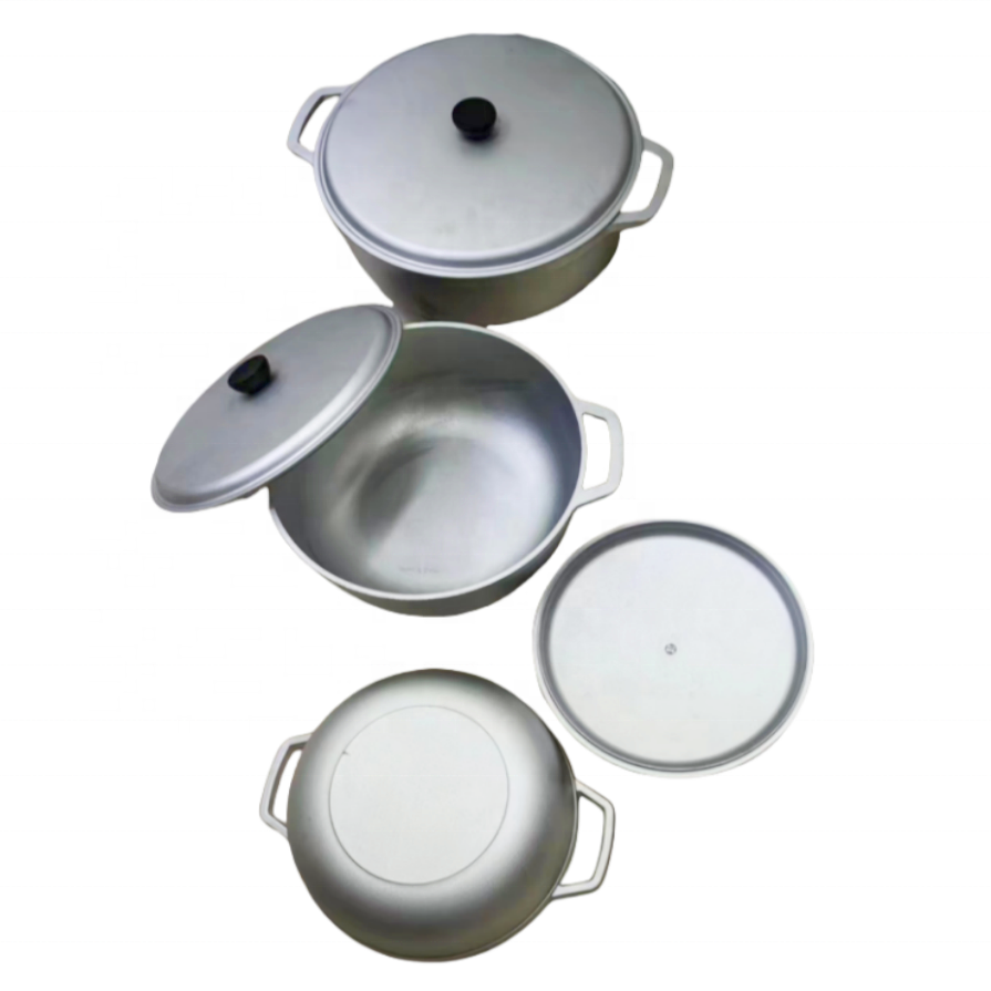 Hot Sale Die Casting Aluminum Pot 3 PCS Cookware Set