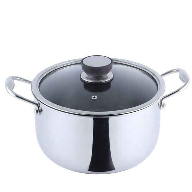 OEM 3ply Stainless Steel Cooking Pots Honeycomb Nonstick Cookware Set for Restaurant Cooking Kitchenware