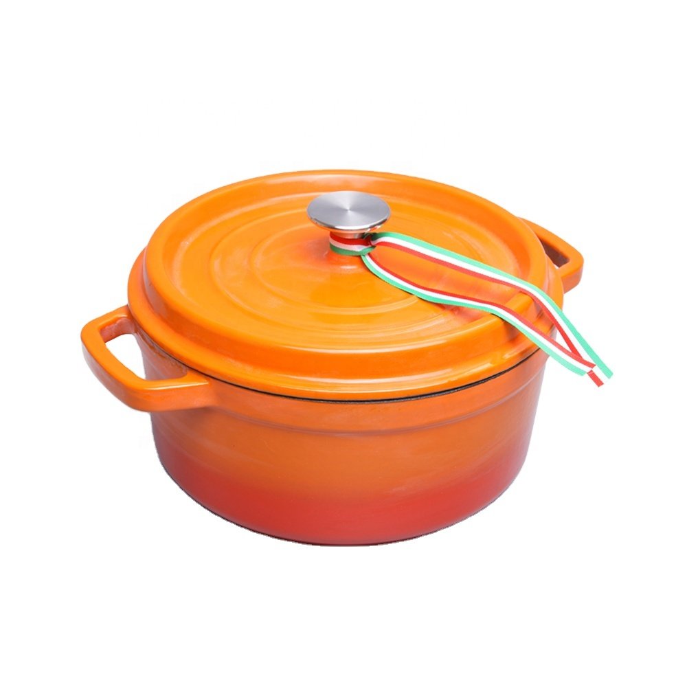 Mcooker 2025 Custom Logo Wholesale Kitchen Cooking Cast Iron Enamel Non Stick Pots Casseroles Sets