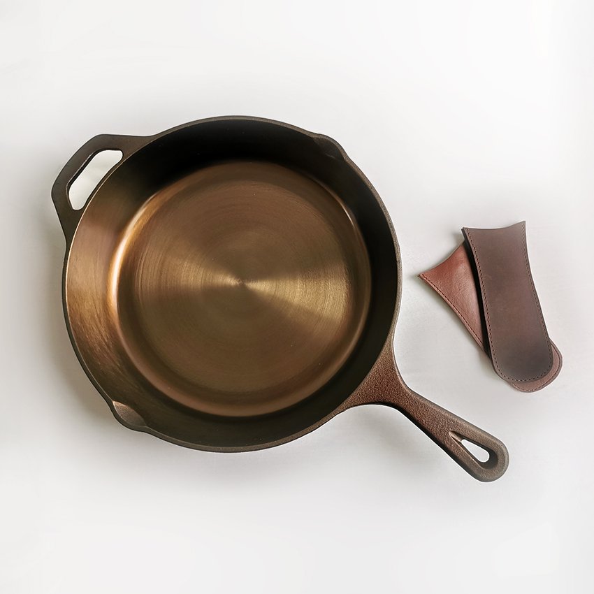 2022 Upgrade Pre-seasoned Naturally Non-stick Polished Smooth Cast Iron Cookware set Skillet dutch oven and bread tin