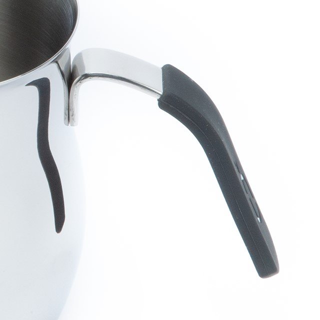 2025 Stainless Steel Ergonomic Handle Milk Jug Set 6 Cups Serving Induction Warm Milk Coffee Serving-Kitchen Tools Accessories