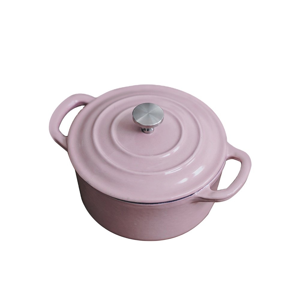 Best Round Cast Iron Enamel Coating Kitchen Dinner Cooking Cuisine Soup Pots And Pans Cookware Sets