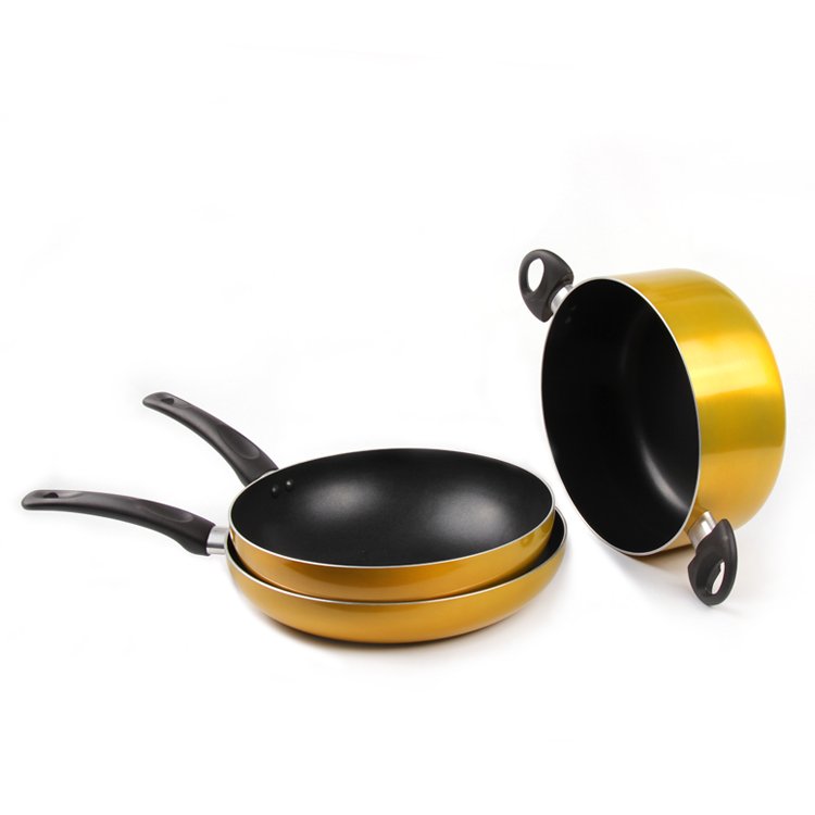 Home Kitchen Cooking Modern Design Nonstick CookWare Set Restaurant Used Sauce Pan Series cookware set