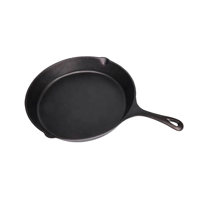 7pcs Outdoor Picnic Cast Iron Camping Cookware Sets with Pots and Pans