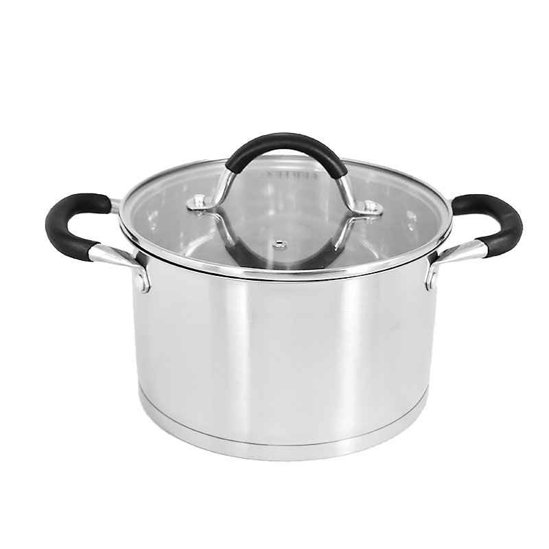 stainless steel pots and pans set cooking pots