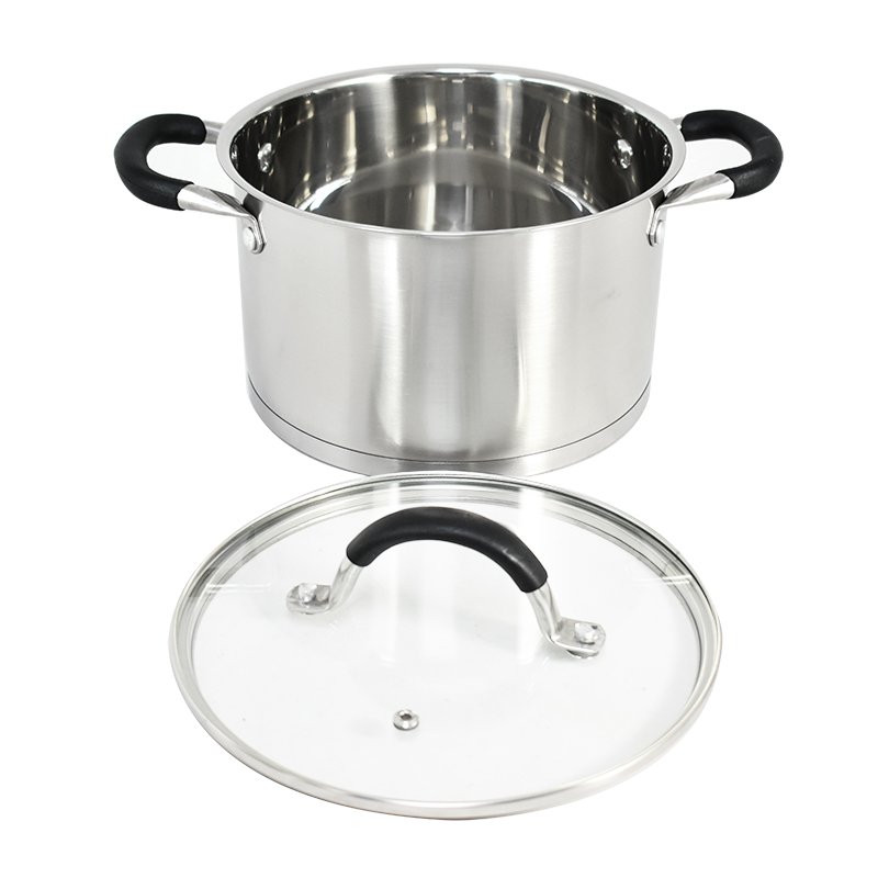 stainless steel pots and pans set cooking pots