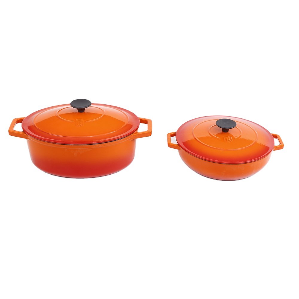 cookware sets granite casserole pour le riz alimentaire casserole chauffe casserole serie de 7 pieces en aluminium