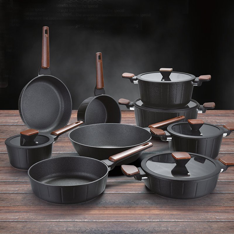 Ucclife Forged Non-Stick Cookware Sets Premium Kitchenware for Easy Cleaning and Lasting Use