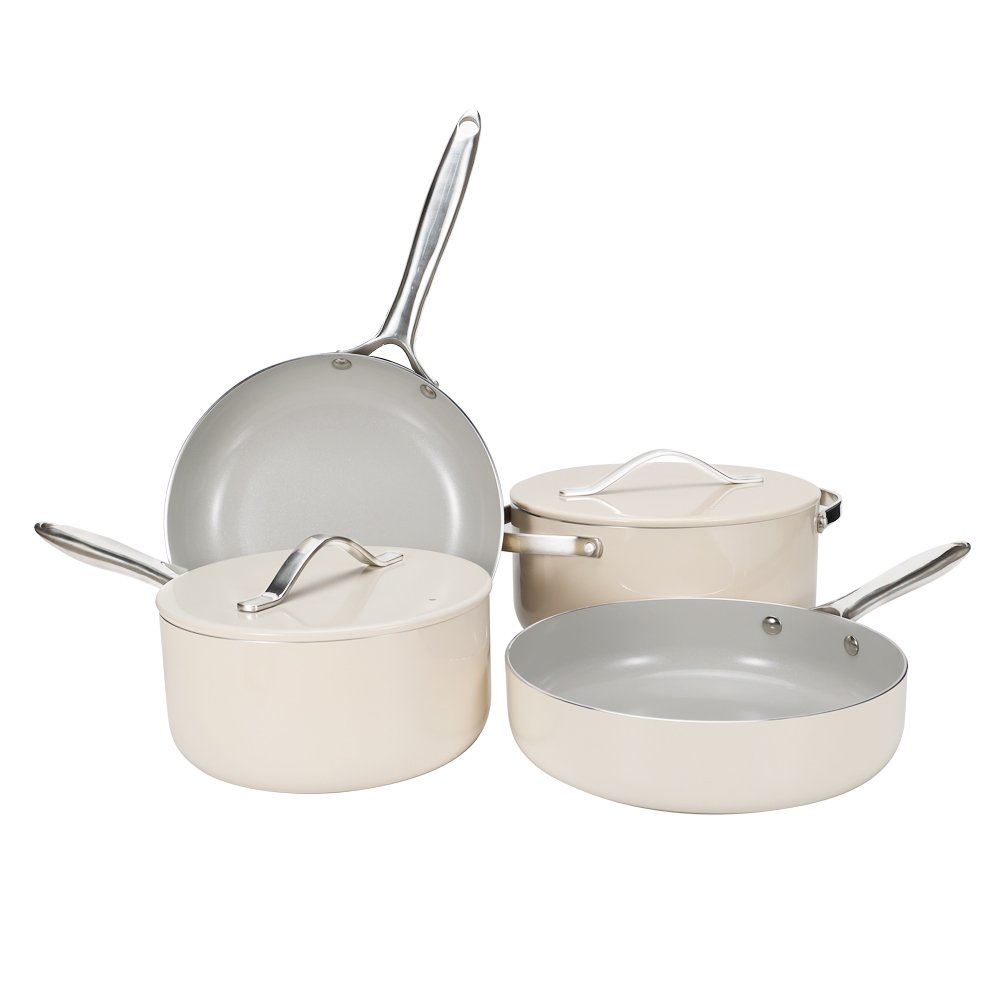 Hard Anodized Healthy Ceramic Nonstick 6 pieces