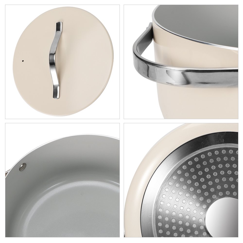 Hard Anodized Healthy Ceramic Nonstick 6 pieces