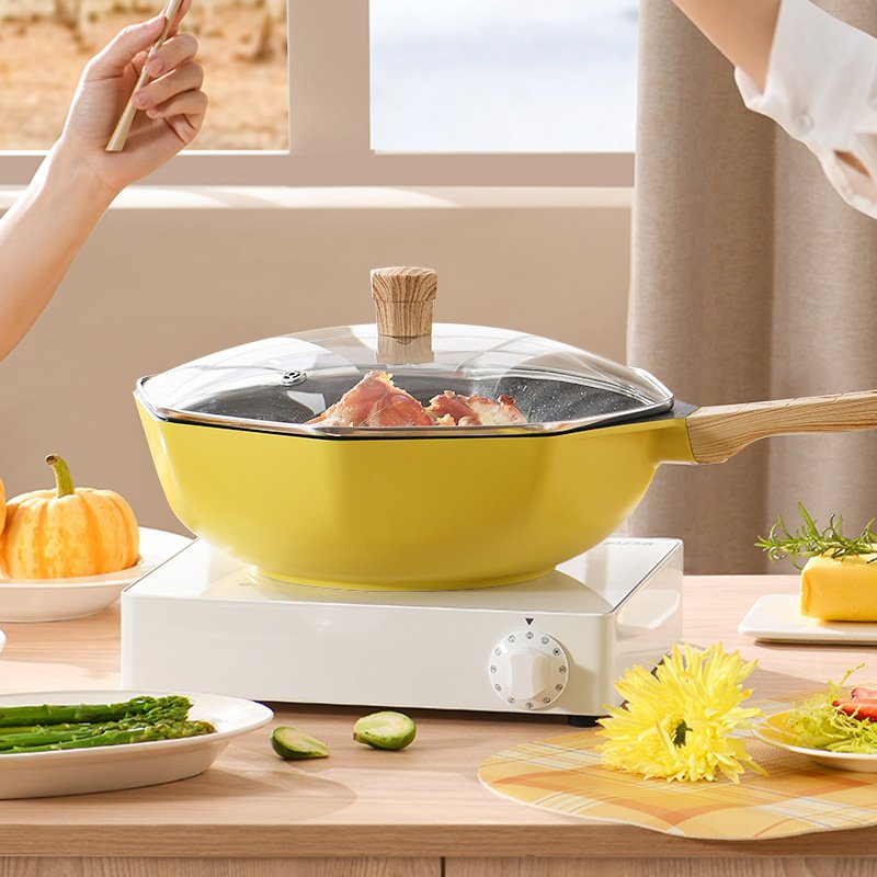 Medical stone pot set an Aluminum pot kit non-stick pan Aluminum Cookware Sets