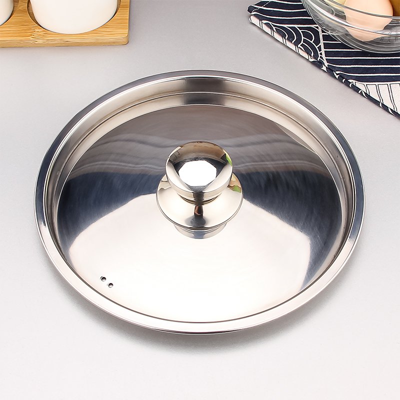Hot multi-functional kitchen stainless steel tableware cover eight-piece stockpot with cover
