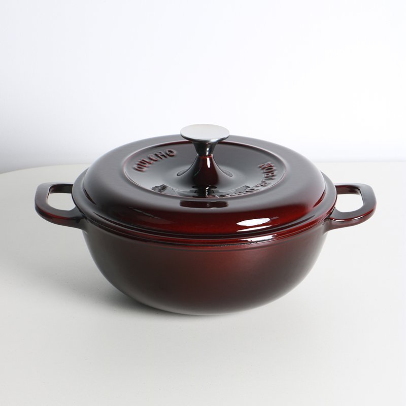 cast iron soup pot enamel pot cookware set