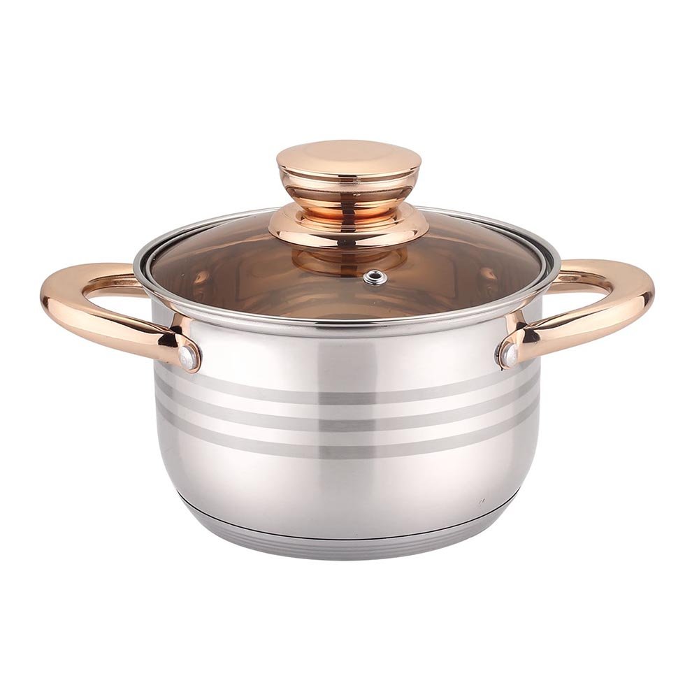 New Design High Technique New Non Stick Pan Set Healthy Stainless Steel Cookware Sets
